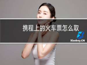 携程上的火车票怎么取