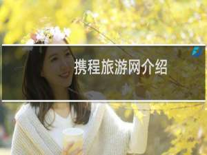 携程旅游网介绍