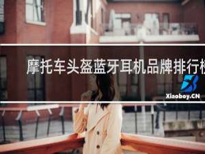 摩托车头盔蓝牙耳机品牌排行榜