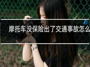 摩托车没保险出了交通事故怎么赔