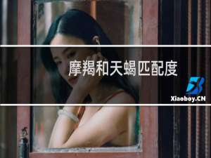 摩羯和天蝎匹配度