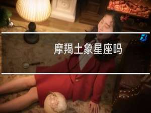 摩羯土象星座吗