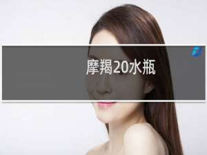 摩羯 水瓶