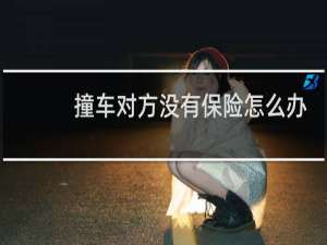 撞车对方没有保险怎么办