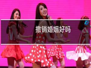 撤销婚姻好吗