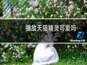 播放天猫精灵可爱吗
