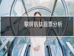 攀钢钒钛股票分析