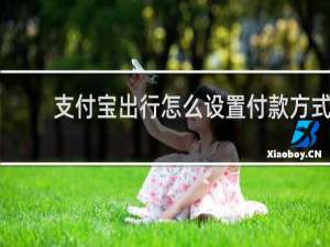 支付宝出行怎么设置付款方式