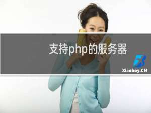 支持php的服务器