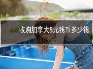 收购加拿大5元钱币多少钱
