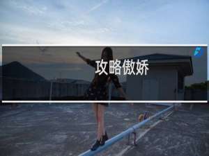 攻略傲娇