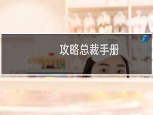 攻略总裁手册