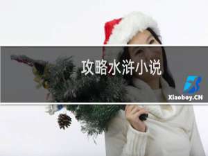 攻略水浒小说