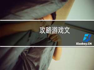 攻略游戏文