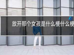 放开那个女孩是什么梗什么梗
