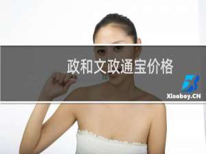 政和文政通宝价格