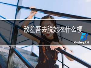 敌羞吾去脱她衣什么梗？敌羞吾去脱她衣是什么意思什么梗
