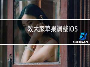 教大家苹果调整iOS权限方法步骤