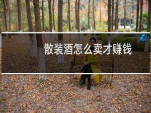 散装酒怎么卖才赚钱
