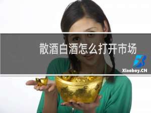散酒白酒怎么打开市场