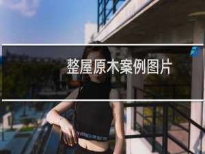 整屋原木案例图片