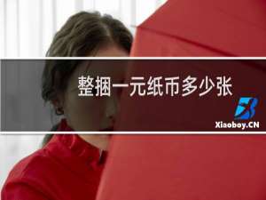 整捆一元纸币多少张