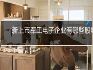 新上市军工电子企业有哪些股票