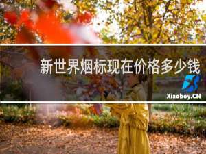 新世界烟标现在价格多少钱