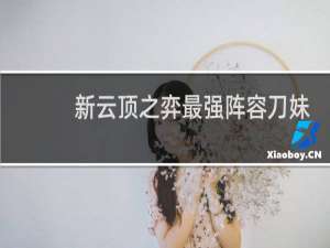 新云顶之弈最强阵容刀妹