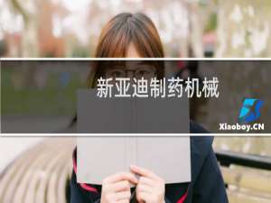 新亚迪制药机械