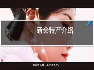 新会特产介绍（江门新会特产大全）