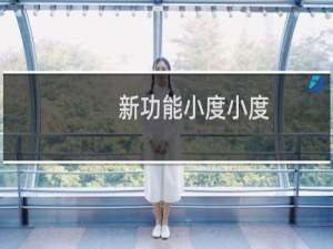 新功能小度小度