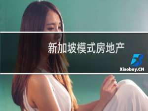 新加坡模式房地产