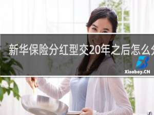 新华保险分红型交20年之后怎么分红