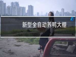 新型全自动养鸭大棚