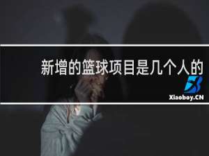 新增的篮球项目是几个人的