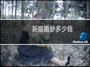 新娘婚纱多少钱