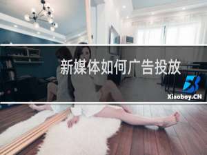 新媒体如何广告投放