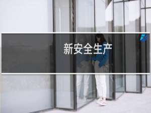新安全生产
