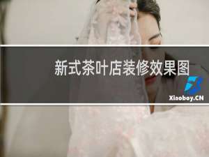 新式茶叶店装修效果图