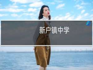 新户镇中学(关于新户镇中学的简介)
