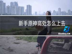 新手原神高处怎么上去