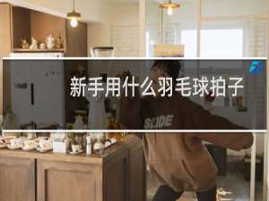 新手用什么羽毛球拍子