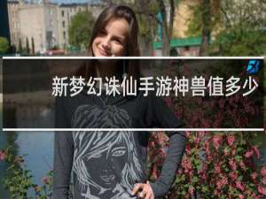新梦幻诛仙手游神兽值多少