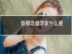 新概念嗑学家什么梗