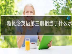 新概念英语第三册相当于什么水平