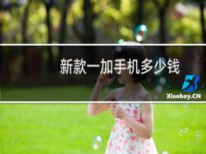 新款一加手机多少钱