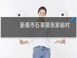 新泰市石莱镇张家峪村党员志愿服务队(关于新泰市石莱镇张家峪村党员志愿服务队的简介)