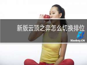 新版云顶之弈怎么切换排位