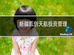 新疆凯创天航投资管理有限公司(关于新疆凯创天航投资管理有限公司的简介)